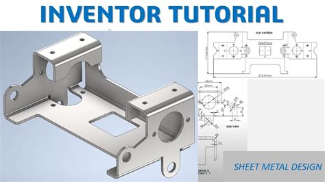 inventor convert to sheet metal|inventor unfold sheet metal.